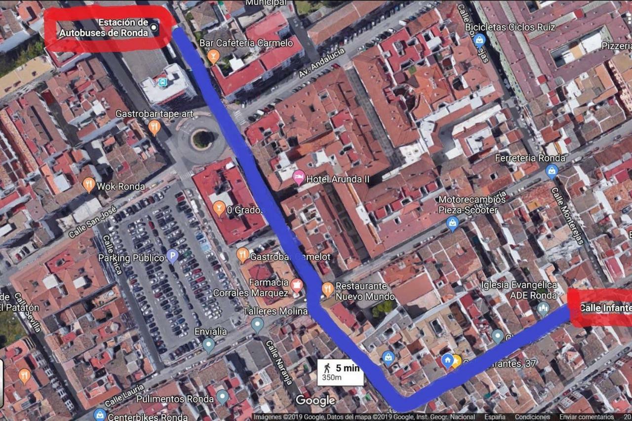 Loft Centrico En Ronda Cercano Al Tajo Y Plaza De Toros Con Wifi Y Parking Opcional Eksteriør billede